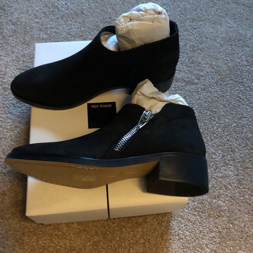 DOLCE VITA Trent Bootie, Black, Sz 8, NIB
